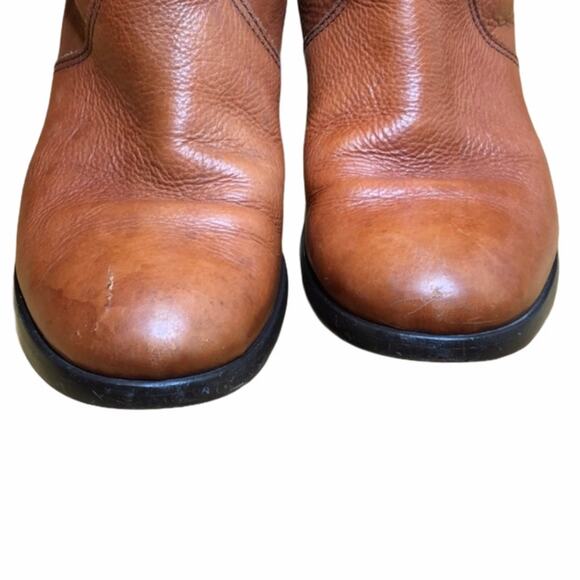 Madewell cognac leather 1937 Archive Riding Boot - Picture 4 of 8